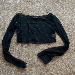 3/$20 NWOT Cotton Candy LA Black Lace Blouse